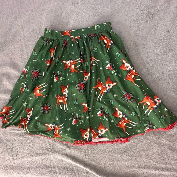 Sourpuss Dresses & Skirts - Sourpuss Deer Me Circle Skirt